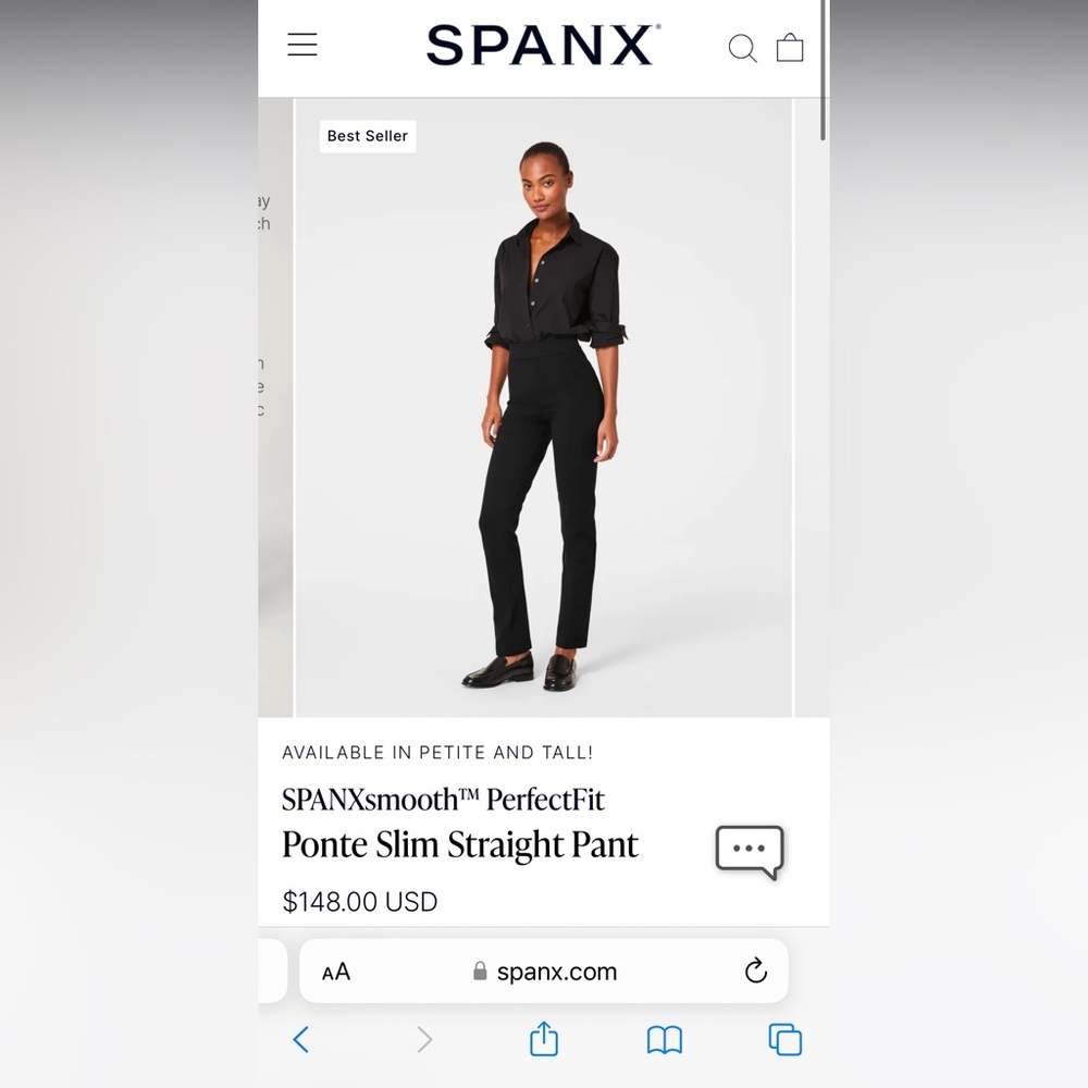 SPANX Women’s Business Straight Pant